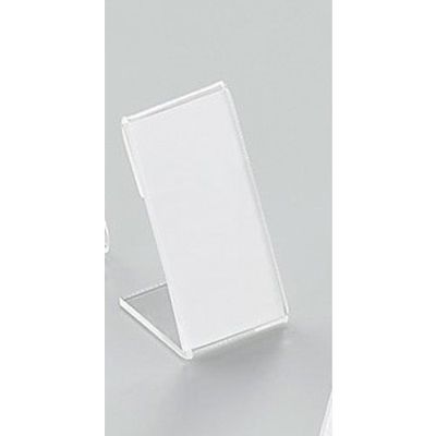 光 L型カード立 60×30mm L-1 1セット(20個) 353-1884（直送品）