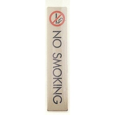 光 サインプレート NOSMOKING LG244-13 1枚 359-9706（直送品）