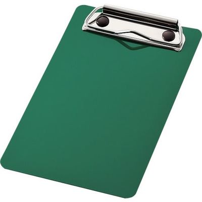 光 クリップボード 用箋挟み 緑 Y-84-4 1セット(5個) 562-7225（直送品）