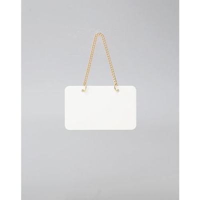 光 サインプレート 白 AB813-1 1個 346-9727（直送品）