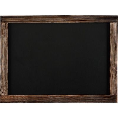 光 木製両面ブラックボードストリームライン茶450×600mm MBD641 1セット(10個) 353-2240（直送品）