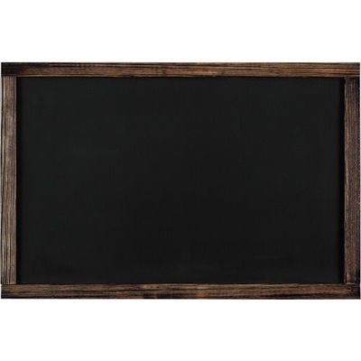 光 木製両面ブラックボードストリームライン茶600×900mm MBD961 1セット(5個) 353-2245（直送品）