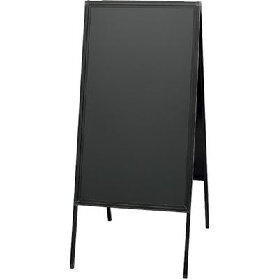 光 アルミ枠スタンド黒板 ABD85-1 1台 353-2469（直送品）