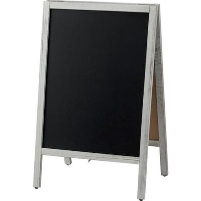 光 スタンド黒板 白枠 TBD81-1 1個 353-2214（直送品）
