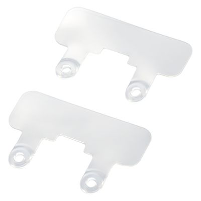スマホ ストラップホルダー シート スピーカー穴用 2口タイプ 2枚入り クリア P-STHD2PCR エレコム 1個（直送品）