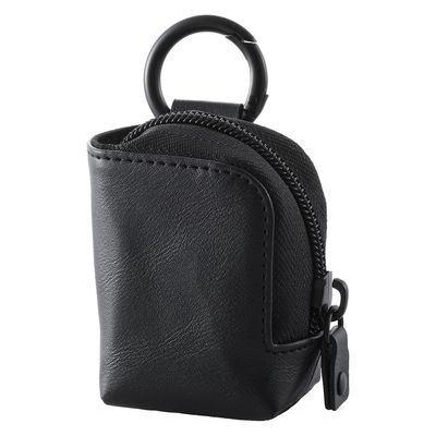 イヤホンケース ワイヤレスイヤホン ソフトレザー L字ファスナー Sサイズ ブラック TWS-EP23LSBK エレコム 1個（直送品）