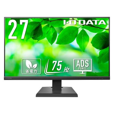 アイ・オー・データ機器 27インチワイド液晶モニター ブラック LCD-A271DB 1台（直送品）
