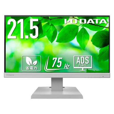 アイ・オー・データ機器 21.5インチワイド液晶モニター ホワイト LCD-A221DW 1台（直送品）