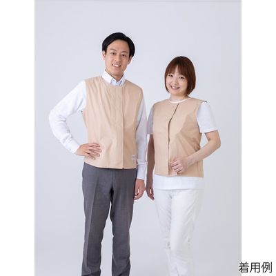 メディカル・エイド ペースメーカ・ICD等電磁波防護服 MGベストST 左胸部用 M~LL MGVSTD-PMLBE02 1個（直送品）