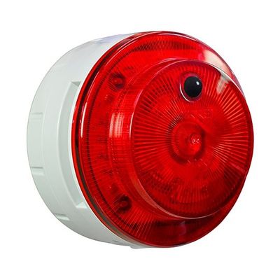 日惠製作所 音声報知器Φ100 ニコUFO myubo 人感センサー 赤色 DC5V VK10M-D05JR-AM 1個（直送品）