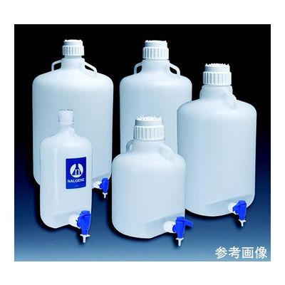 サーモフィッシャーサイエンティフィック 活栓付丸型カーボーイ(LDPE) 4L 2318-0010JP 1本 64-7656-83（直送品）