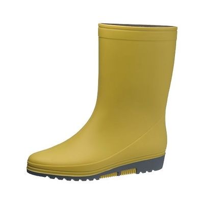 アサヒシューズ レインブーツR307 マスタード 22.5cm KH30012 1足 64-4277-54（直送品）