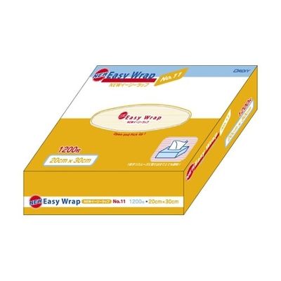 オルディ NEWイージーラップ No11 半透明 1ケース(1200枚×12パック) NEZW-11 1箱(14400枚)（直送品）