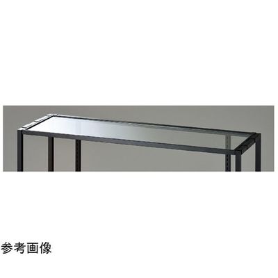 アズワン オプション ガラス天板 UR壁面・中央片面タイプ兼用 W120cm/ブラック枠用 65-8761-47 1セット（直送品）
