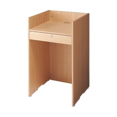 アズワン 木製レジ台 エクリュ 65-8883-59 1台（直送品）