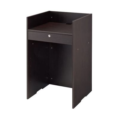 アズワン 木製レジ台 ダークブラウン 65-8883-61 1台（直送品）