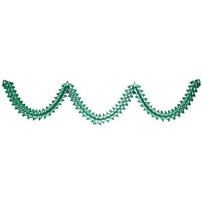 アズワン 北欧風ペーパーハニカムクリスマスガーランド 360cm グリーン 65-8117-94 1セット（直送品）
