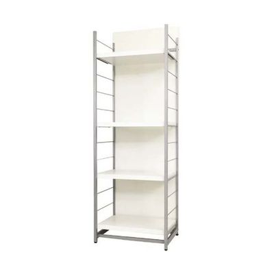 アズワン 間仕切りラック ミラー無し ホワイト W60cm 棚4段タイプ 65-8304-85 1セット（直送品）