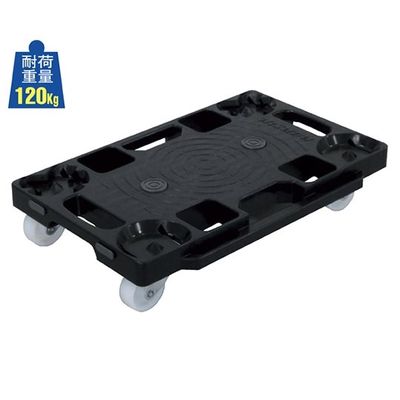 アズワン 樹脂連結ドーリー 静音タイプ 65-8119-55 1セット（直送品）