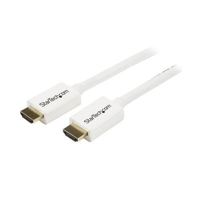 StarTech.com 7 Meter White CL3 HDMI Cable M/M HD3MM7MW 1個 63-9837-88（直送品）