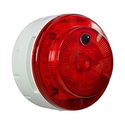 日惠製作所 電池式LED多目的警報器 ニコUFOmyobo(赤) 道路工事 接点 VK10M-B04NR-DK 1個 64-2541-01（直送品）
