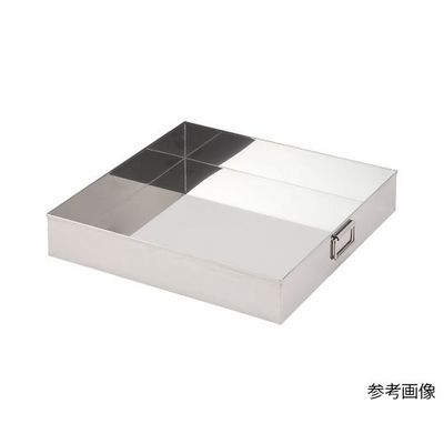 アズワン ステンレス大型バット(取手付)550×280×50mm 65-5721-86 1個（直送品）