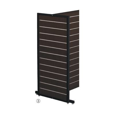 アズワン オプション エンドパネル リスタプラス中央両面タイプ用 ダークブラウン 65-8769-11 1台（直送品）