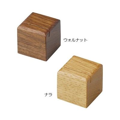 えいむ 木製カード立て 木理ー50 ナラ 310705 1個 65-0309-02（直送品）