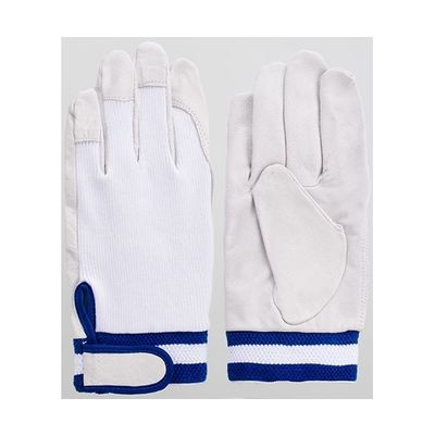 富士グローブ 豚本皮甲メリマジック付手袋 白 L 5914 1ケース(10双) 64-8297-14（直送品）