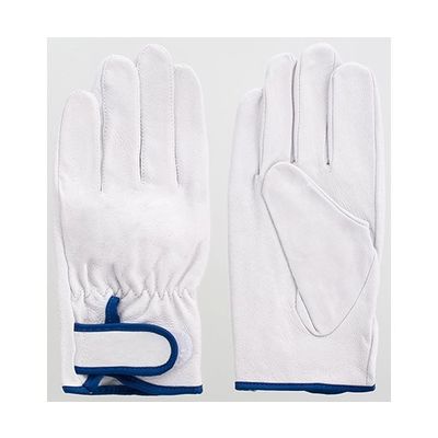 富士グローブ 豚本皮レインジャー型アテなし手袋 3双組 白 LL 5981 1袋(30双) 64-8298-39（直送品）
