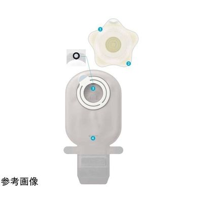 コロプラスト センシュラ ミオ1 尿路ストーマ用 単品系装具キッズ ウロ 透明 10ー35mm 18712 1箱(10枚)（直送品）