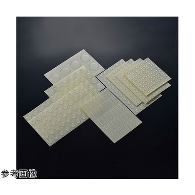 エクシール ピットクッションクリア 径20×高さ2mm 24粒入 PC-20 1シート(24粒) 64-8896-05（直送品）