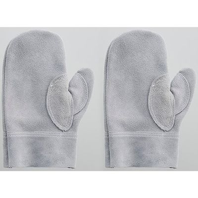 富士グローブ 牛床皮両面2指手袋 No.7 フリー 1511 1ケース(10双) 64-8298-81（直送品）