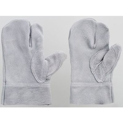 富士グローブ 牛床皮両面3指手袋 No.8 フリー 1515 1ケース(10双) 64-8298-82（直送品）