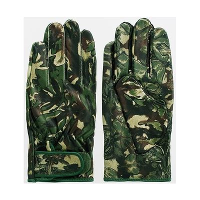 富士グローブ 国産牛本皮手袋 PHー32 迷彩 M 5161 1ケース(10双) 64-8299-21（直送品）
