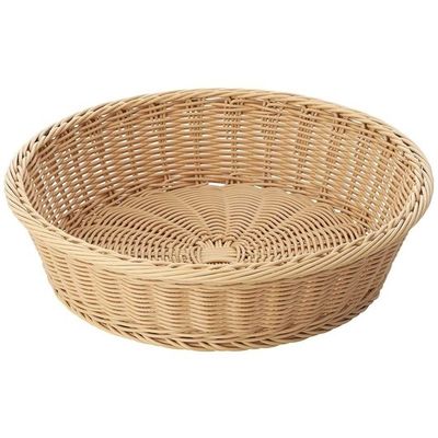アズワン PP製丸型バスケット ナチュラル 65-8868-04 1個（直送品）