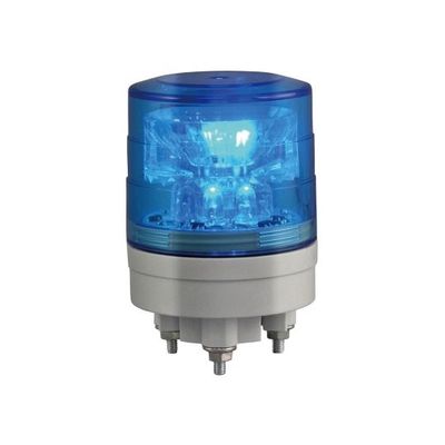 日惠製作所 小型回転灯φ45 ニコスリム(青・点灯) VL04S-024TB 1個 61-9995-65（直送品）