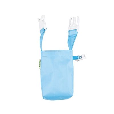 サラヤ ジェル消毒撥水ポシェット本体 BL 98466 1個 63-4061-98（直送品）