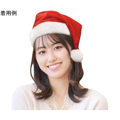 アズワン サンタ帽子 65-8115-56 1セット（直送品）