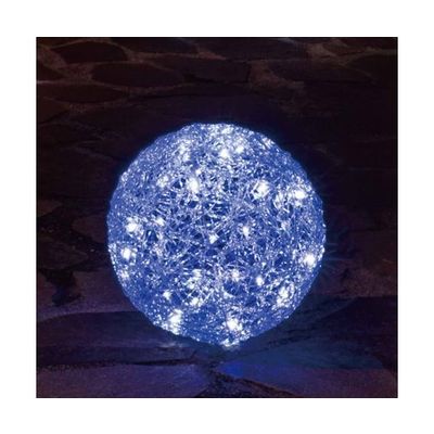 アズワン LEDプリンセスボールライト 【屋外使用可/コントロール不可】小 ブルー 65-8117-41 1セット（直送品）