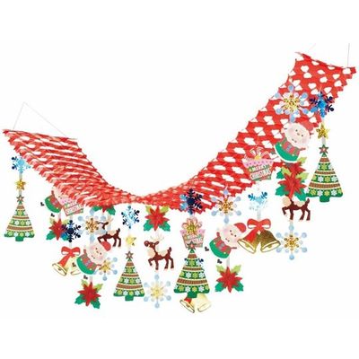 アズワン ラッキークリスマスプリーツハンガー 65-8115-39 1セット（直送品）