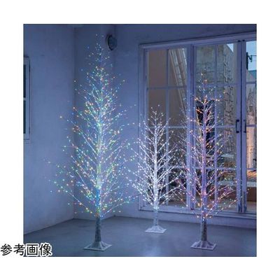 アズワン ブランチクリスマスツリー リモコン付き 1000球 H210cm 65-8116-01 1セット（直送品）