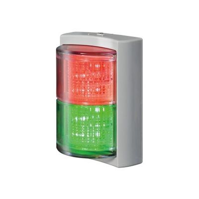 日惠製作所 直視型壁面表示灯 ニコアラートVC10A型 DC12~24V VC10A-D24FRG 1個 61-9996-94（直送品）