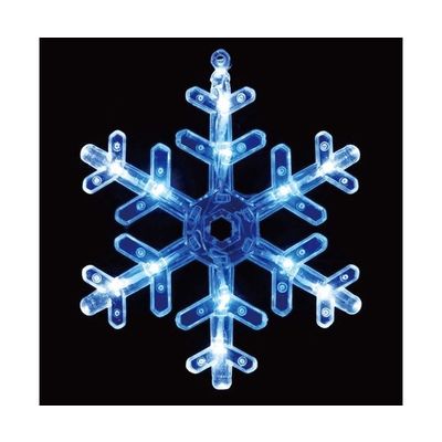 アズワン LED6連モチーフカーテンライト 144球【屋外使用可/コントロール可】ブルーホワイト 65-8116-48 1セット（直送品）