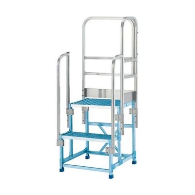 アルインコ 作業台CSBCーS用片側開口手すりセット CSBT27GL 1セット 64-5000-18（直送品）