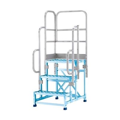 アルインコ 作業台CSBCーS用片側開口手すりセット CSBT37GL 1セット 64-5000-20（直送品）