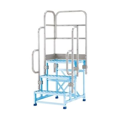 アルインコ 作業台CSBCーS用片側開口手すりセット CSBT39GL 1セット 64-5000-22（直送品）