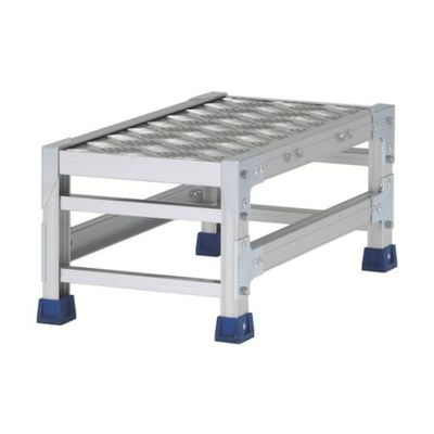 アルインコ 作業台 金具SUS仕様 天板寸法300×600mm 高0.25m CMT123WS 1台 61-8746-14（直送品）