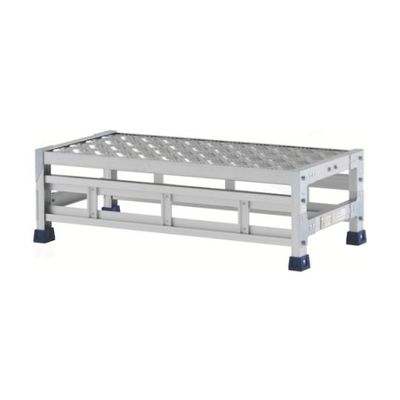 アルインコ 作業台 金具SUS仕様 天板寸法800×400mm 高0.25m CMT128S 1台 61-8746-17（直送品）