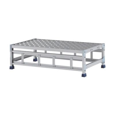 アルインコ 作業台 金具SUS仕様 天板寸法1000×600mm 高0.3m CMT131WS 1台 61-8746-20（直送品）